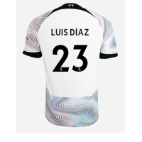 Liverpool Luis Diaz #23 Fotballklær Bortedrakt 2022-23 Kortermet